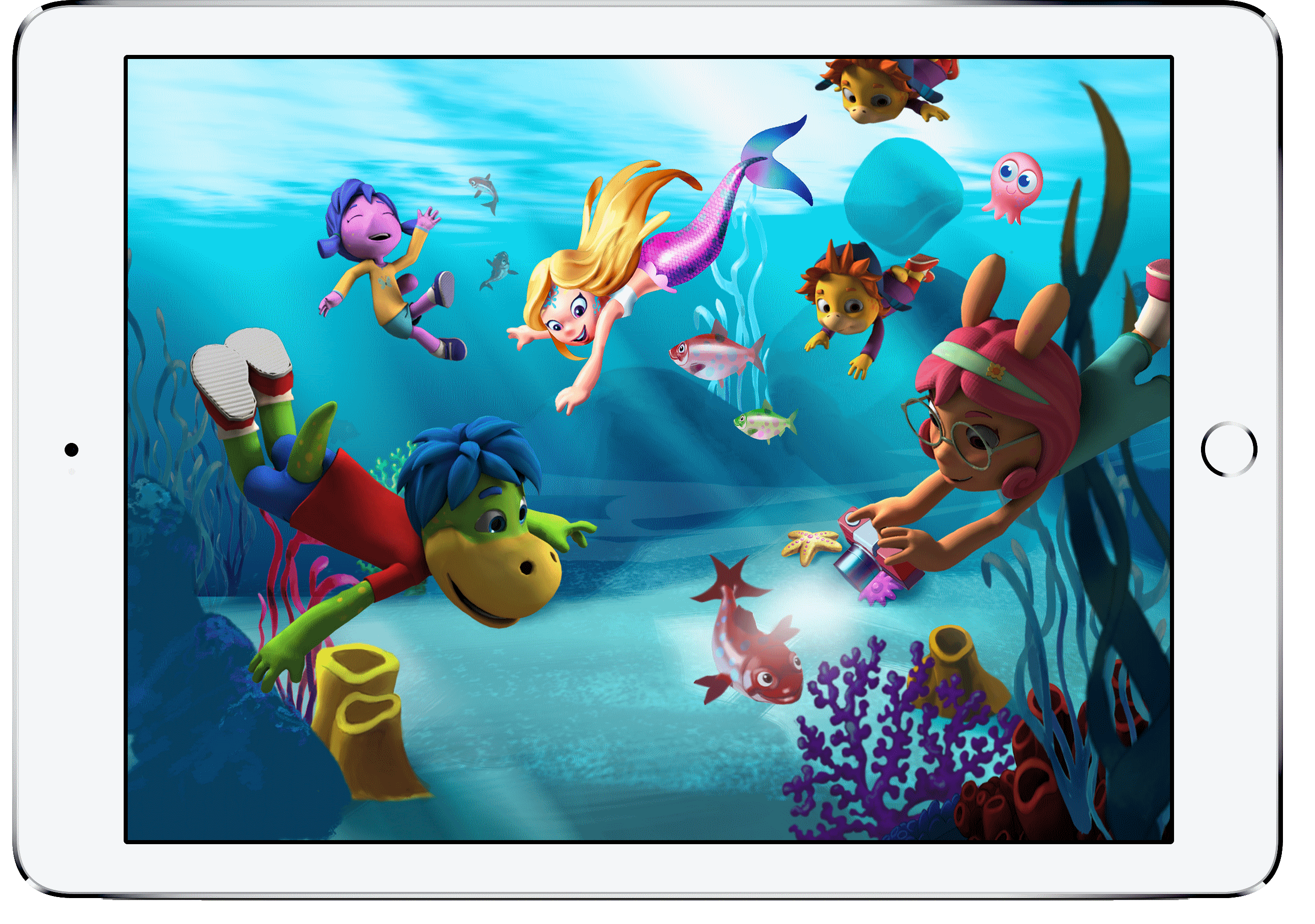 Împărtășește povești interactive