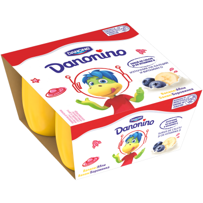 Danonino afine/banane 4x50g
